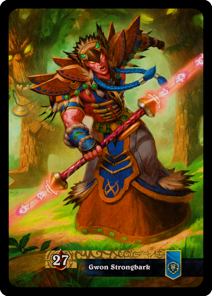 Gwon Strongbark 背面